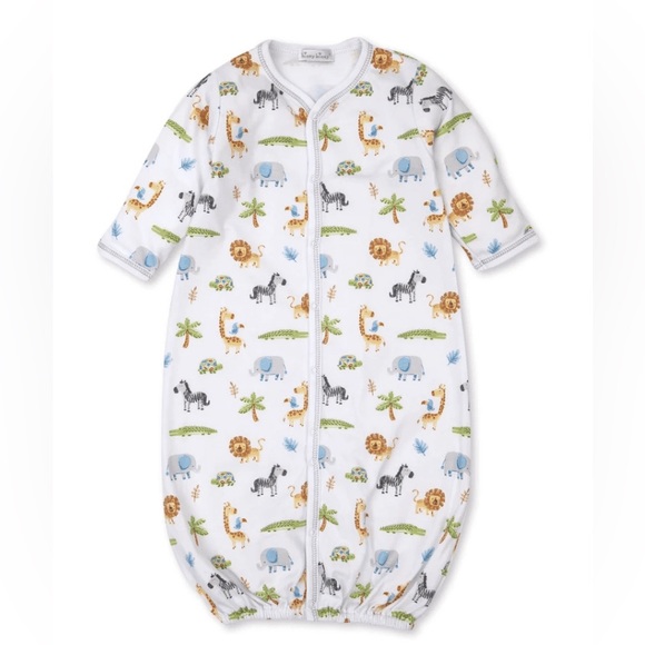 Kissy Kissy Other - Kissy Kissy Pima Cotton Safari Convertible Gown Newborn